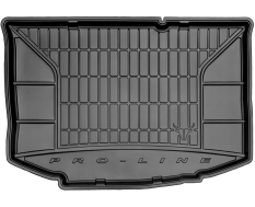 Резиновый коврик в багажник Frogum Pro-Line для Ford Fiesta (mkVI) 2008-2017 (хетчбек)(нижний уровень)(багажник)