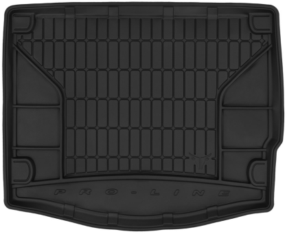 Гумовий килимок у багажник Frogum Pro-Line для Ford Focus (mkIII) 2010-2019 (EU)(5-дв. хетчбек)(з докаткою)(багажник) - фото 1