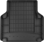 Резиновый коврик в багажник Frogum Pro-Line для Honda Accord (mkVIII) 2008-2015 (EU)(универсал)(с запаской)(багажник) - фото 1