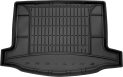 Резиновый коврик в багажник Frogum Pro-Line для Honda Civic (mkIX) 2011-2017 (EU)(5-дв. хетчбек)(верхний уровень)(багажник) - фото 1