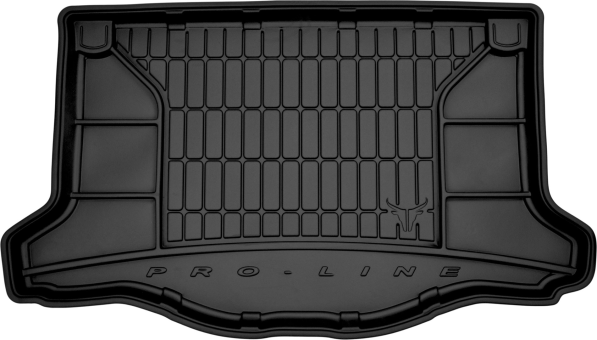 Резиновый коврик в багажник Frogum Pro-Line для Honda Jazz/Fit (mkIII) 2013-2022 (без двухуровневого пола)(багажник) - фото 1