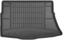 Гумовий килимок в багажник Frogum Pro-Line для Kia Ceed (mkII) 2012-2018 (хетчбек)(без бічних ніш)(багажник) - фото 1