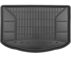 Резиновый коврик в багажник Frogum Pro-Line для Kia Soul (mkII) 2013-2019 (нижний уровень)(багажник)