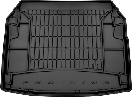 Резиновый коврик в багажник Frogum Pro-Line для Mercedes-Benz E-Class (W212) 2009-2016 (седан)(2 ряд складывается)(багажник) - фото 1