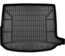 Резиновый коврик в багажник Frogum Pro-Line для Mercedes-Benz GLC-Class (C253) 2015-2022 (купе)(не гибрид)(багажник)