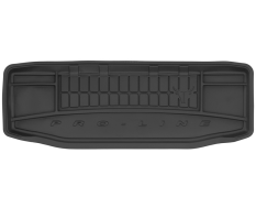 Резиновый коврик в багажник Frogum Pro-Line для Mitsubishi Outlander (mkIII) 2012-2021 (7 мест)(разложенный 3 ряд)(багажник)