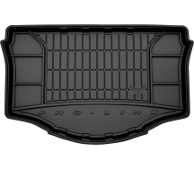 Резиновый коврик в багажник Frogum Pro-Line для Mitsubishi Mirage (mkVI) 2012→ (хетчбек)(нижний уровень)(багажник)