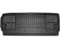 Резиновый коврик в багажник Frogum Pro-Line для Nissan Pathfinder (R51) 2004-2014 (7 мест)(разложенный 3 ряд)(багажник)
