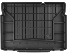 Гумовий килимок в багажник Frogum Pro-Line для Opel Crossland (mkI) 2017→ (нижній рівень)(багажник)