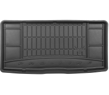 Резиновый коврик в багажник Frogum Pro-Line для Opel Karl (mkI) 2015-2019 (без двухуровневого пола)(багажник)