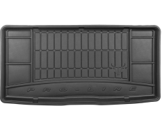 Резиновый коврик в багажник Frogum Pro-Line для Opel Karl (mkI) 2015-2019 (без двухуровневого пола)(багажник)