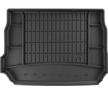 Резиновый коврик в багажник Frogum Pro-Line для Peugeot 2008 (mkI) 2013-2019 (без двухуровневого пола)(багажник)