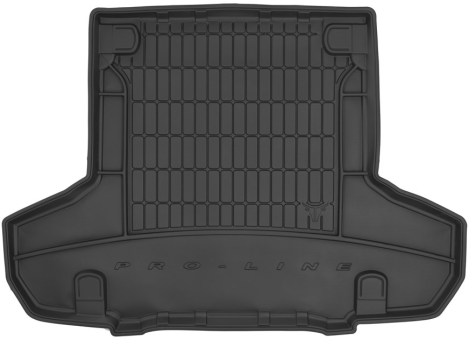 Резиновый коврик в багажник Frogum Pro-Line для Porsche Panamera (mkII) 2016-2023 (не гибрид)(без сеток в нишах)(багажник) - фото 1
