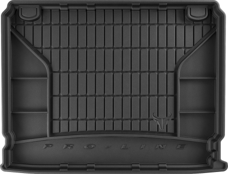 Гумовий килимок в багажник Frogum Pro-Line для Renault Clio (mkIV) 2012-2020 (універсал)(нижній рівень)(багажник) - фото 1