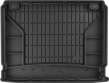 Гумовий килимок в багажник Frogum Pro-Line для Renault Clio (mkIV) 2012-2020 (універсал)(нижній рівень)(багажник) - фото 1