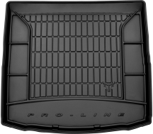 Гумовий килимок в багажник Frogum Pro-Line для Seat Leon (mkIII) 2012-2020 (універсал)(нижній рівень)(багажник)