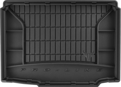 Гумовий килимок в багажник Frogum Pro-Line для Skoda Fabia (mkII) 2007-2014 (хетчбек)(багажник) - фото 1