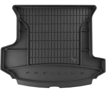Гумовий килимок в багажник Frogum Pro-Line для Skoda Kodiaq (mkI) 2017→ (7 місць)(з бічними нішами)(складений 3 ряд)(багажник)