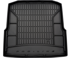 Резиновый коврик в багажник Frogum Pro-Line для Skoda Octavia (mkIII) 2012-2019 (универсал)(без боковых ниш)(багажник)