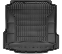 Гумовий килимок в багажник Frogum Pro-Line для Skoda Rapid (mkI) 2012-2019 (ліфтбек); Seat Toledo (mkIV) 2012-2019 (без дворівневої підлоги)(без бокових ніш)(багажник)