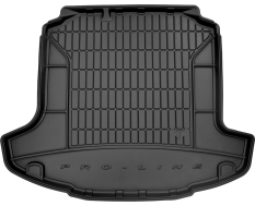 Резиновый коврик в багажник Frogum Pro-Line для Skoda Rapid (mkI) 2012-2019 (лифтбек)(без двухуровневого пола)(багажник)