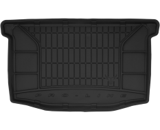 Резиновый коврик в багажник Frogum Pro-Line для Suzuki Baleno (mkI) 2015-2022 (верхний уровень)(багажник)