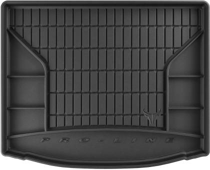 Гумовий килимок в багажник Frogum Pro-Line для Suzuki SX4 (mkII) 2013-2021 (S-Cross)(нижній рівень)(багажник) - фото 1
