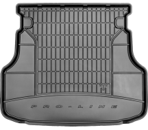 Гумовий килимок в багажник Frogum Pro-Line для Toyota Avensis (mkII) 2003-2009 (універсал)(з боковими нішами)(багажник)