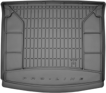 Резиновый коврик в багажник Frogum Pro-Line для Volkswagen Caddy (mkIII) 2010-2021 (Life)(багажник)