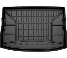 Резиновый коврик в багажник Frogum Pro-Line для Volkswagen Golf (mkVII) 2012-2021 (хетчбек)(верхний уровень)(багажник)
