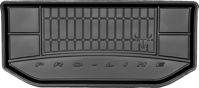 Гумовий килимок в багажник Frogum Pro-Line для Volkswagen Up! (mkI) 2011-2023; Seat Mii (mkI) 2011-2021 (верхній рівень)(багажник) - фото 1