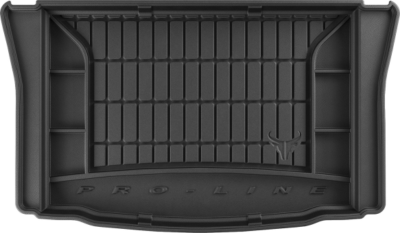 Гумовий килимок в багажник Frogum Pro-Line для Volkswagen Up! (mkI) 2011-2023; Seat Mii (mkI) 2011-2021; Skoda Citigo (mkI) 2011-2020 (нижній рівень)(багажник) - фото 1