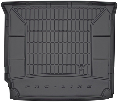 Гумовий килимок в багажник Frogum Pro-Line для Chevrolet Orlando (mkI) 2010-2018 (7 місць)(складений 3 ряд)(багажник) - фото 1