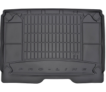 Резиновый коврик в багажник Frogum Pro-Line для Citroen Berlingo (mkII) 2008-2018 (пассажирский)(багажник)