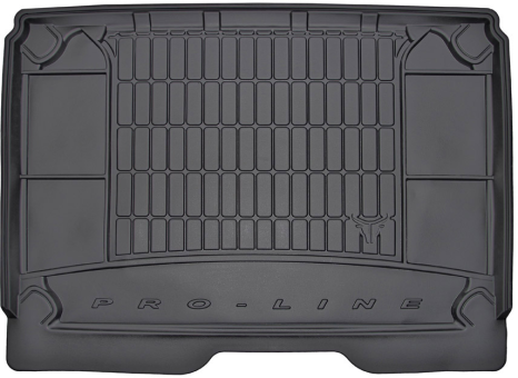 Гумовий килимок в багажник Frogum Pro-Line для Citroen Berlingo (mkII) 2008-2018 (пасажирський)(багажник) - фото 1
