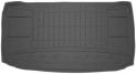 Гумовий килимок в багажник Frogum Pro-Line для Fiat Panda (mkII) 2003-2012 (багажник) - фото 1