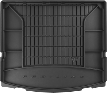 Резиновый коврик в багажник Frogum Pro-Line для Ford S-Max (mkII) 2015-2023 (7 мест)(без двухуровневого пола)(сложенный 3 ряд)(багажник)