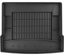 Резиновый коврик в багажник Frogum Pro-Line для Hyundai Tucson (mkIII) 2015-2020 (нижний уровень)(с органайзером)(багажник)