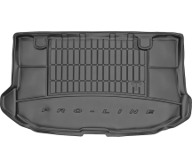 Резиновый коврик в багажник Frogum Pro-Line для Kia Venga (mkI) 2009-2019 (без двухуровневого пола)(багажник)