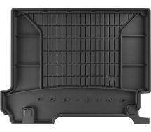 Гумовий килимок в багажник Frogum Pro-Line для Nissan NV200 (mkI) 2009→ (5 місць)(багажник)