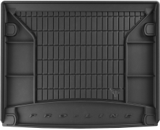 Гумовий килимок в багажник Frogum Pro-Line для Peugeot Rifter (mkI) 2018→ (без дворівневої підлоги)(багажник)
