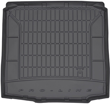 Гумовий килимок в багажник Frogum Pro-Line для Skoda Fabia (mkII) 2007-2014 (універсал)(багажник) - фото 1