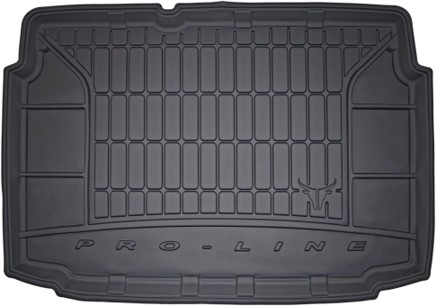Гумовий килимок в багажник Frogum Pro-Line для Volkswagen Polo (mkIV) 2001-2010 (хетчбек)(нижній рівень)(багажник) - фото 1