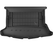 Гумовий килимок в багажник Frogum Pro-Line для Toyota Auris (mkII) 2012-2018 (хетчбек)(без комфорт пакету)(з боковими нішами)(багажник)