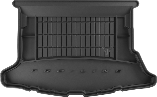 Гумовий килимок в багажник Frogum Pro-Line для Toyota Auris (mkII) 2012-2018 (хетчбек)(без комфорт пакету)(з боковими нішами)(багажник) - фото 1