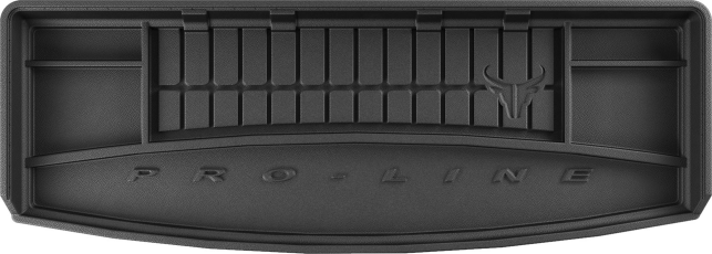 Гумовий килимок в багажник Frogum Pro-Line для Seat Tarraco (mkI) 2018&rarr; (7 місць)(без дворівневої підлоги)(розкладений 3 ряд)(багажник) - фото 1