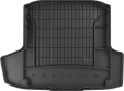 Резиновый коврик в багажник Frogum Pro-Line для Skoda Octavia (mkIII) 2012-2019 (универсал)(без двухуровневого пола)(с нишами)(багажник) - фото 1