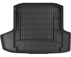 Резиновый коврик в багажник Frogum Pro-Line для Skoda Octavia (mkIII) 2012-2019 (универсал)(без двухуровневого пола)(с нишами)(багажник)
