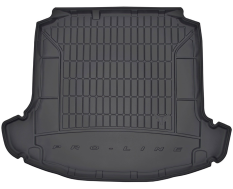 Резиновый коврик в багажник Frogum Pro-Line для Skoda Rapid (mkI) 2012-2019 (лифтбек)(без двухуровневого пола)(с боковыми нишами)(багажник)