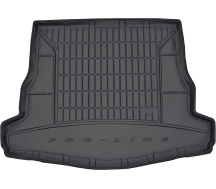 Гумовий килимок в багажник Frogum Pro-Line для Renault Laguna (mkIII) 2007-2015 (ліфтбек)(з боковими нішами)(багажник)
